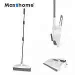 Masthome New design TPR material broom aluminum rod broom with dustpan set for housework