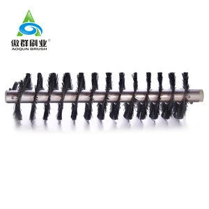 Material Handling Equipment Parts Industrial Spiral Roller Brushes