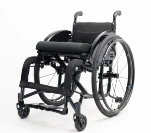 Medical products lightweight aluminum wheelchair customized foldable mobility aid sport wheelchair