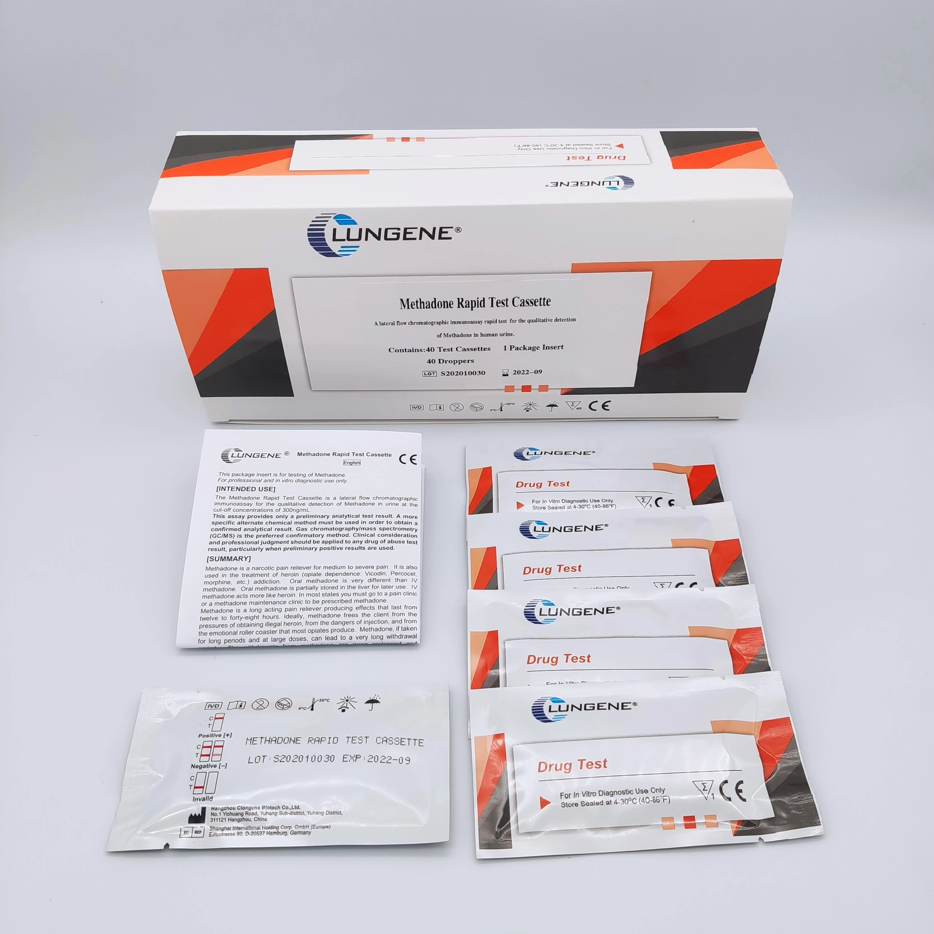Medical rapid test kits MTD Drug Test cassette