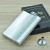 Import Men Gift Portable Stainless Steel Plastic Liquor Hip Flask 8oz With Funnel Silver Tone from China
