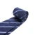 Import Mens Fashion Brand Silk Ties Blue Owl Logo Men Cravats Stripe Jacquard Woven Necktie and Pocket Square from China