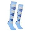 mens long golf socks fancy horse riding sock argyle knee high sport socks