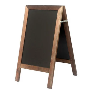 Message Board Wall Decoration For Office And Family Custom Foldable Sidewalk display Chalkboard Advertising stand
