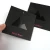 Import Metal Eyelet Customized Art UV Printing Name Logo Black Cardboard Paper Hang Swing Tags for Handbags from China