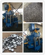 Metal Scraps filing Blocks briquettes Making Press Machine By High Pressure