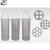 metal wire mesh perforated filters/filter frame cylinder for water