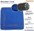 Import Microfiber Cleaning Cloth Car Wash 12 Inch X 12 Inch 150gsm Dark Blue Commercial Grade LINT-Free, Streak-Free Cleaning Towels from China