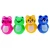 Import Mini animal tumbler Candy toys Fun and nostalgic cartoon cat frog bear tumbler toy model with small capsule toys  promotion gift from China
