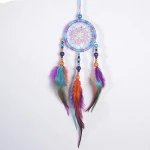 mini macrame wall hanging pure hand made crafts and gift indiana folk at rainbow home decorative dream catcher