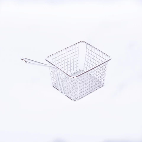 Mini Mesh Wire Net Strainer Kitchen Cooking Tools French Fry Chips Baskets