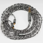 mmcx   earphone   upgrade  cable    8 strand    silver   OFC  mixed