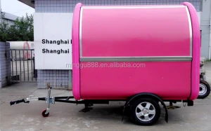 mobile food carts remorque glace food stall with sink 2 serving doors carros para venta de comida rapida used food trucks