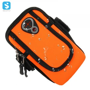 Mobile phone accessories Neoprene sport armband for cell phone arm band mini sport bag
