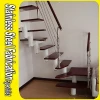 Modern 304 Stainless Steel Villas Design Indoor Spiral Stair with Cover