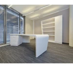 Modern cube shape solid surface office desk