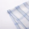 Modern Design Blue and White blend poplin fabric 100% rayon fabric