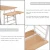 Import Modern design computer desk home office use metal frame laptop table with removable splice board from China