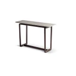 modern design marble top console table ASH solid wood legs console table