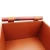 Import Modern household storage box plain leather wood handle tray ornaments upscale hotel home model room storage basket basket from China