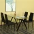 Import modern italy Hot selling dining room furniture modern glass dining table set Restaurant Chairs and table dining room set from China