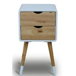 Modern Scandinavian Furniture Wooden Oak Legs Drawers Chest Cabinets