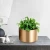 Import Modern simple light luxury vase metal vase minimalist geometric vase home soft decoration from China