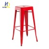 Modern Stackable Metal Outdoor Bar Stool Chairs