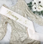 Mommy To Be Sash Baby Shower Sash Baby Shower Gift Ribbon Belt Happy Birthday Party Decoration