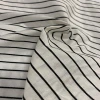 Monofilament Nylon Polyester Viscose Rayon Fabric Warp and Weft Interweave Stripes Yarn Dyed Jacquard Thin Fabric For Shirt