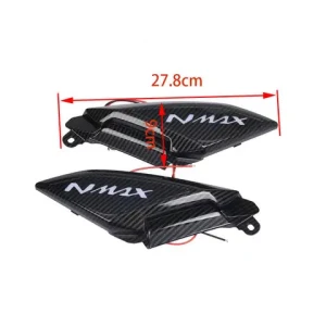 Motorcycle Side Covers Cap For Yamaha Nmax 125 155 Nmax155 NMAX125 Rear Small Side Cover motorcycle Decorative Cover No Light