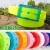 Import Multi color customer logo fashion plastic buckle pure silicon belts from China
