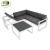 Import Multi function Aluminum olifen Cushion Corner garden furniture Sofa outdoor patio lounge Set from China