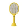 Multi-function Electric Fly Bug Zapper Mosquito Insect Bat Killer Swatter Rechargeable 4000mA Battery Home Use