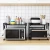Import Multifunctional 2 Tier deck mounted stainless steel kitchen shelf Microwaves storage rack from China