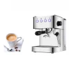 Multifunctional Household Stainless Steel Italian Semi-automatic Double Head Espresso Coffee Machine With The Steam Function