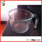 Multiuse Lab Kitchen microwave safe tempered glass pyrex measuring cup