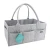 Import Mummy Baby Diaper Tote Bag Organiser Felt Baby Diaper Caddy With Changing Mat from China