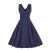Import MXN-1325 Women Lady Big Girls Dresses Party Cocktail Vintage Swing Dress Solid Surplice Neck Back Bow Tie Pleated Dress from China