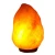 Natural crafted led flicker flame crystal salt lamps handcrafted with good price  flame salt lamps