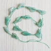 Natural Crystal Gemstone Morning Glory Flower Loose Stone Beads for DIY Necklace Bracelets Jewelry Making