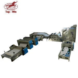 Needle Punched Felted Wool Nonwoven Cotton Production line Machinery