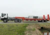 New 60 Tons Low Bed Trailer with 3 Axles