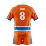 New arrival latest style rugby jerseys OEM customized high quality fabric rugby uniform set