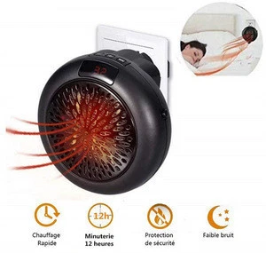 New Arrival Portable Warm Air Blower Plug in Heater Wall-Outlet Electric Personal Heater Fan