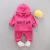 Import New arrival spring and autumn soft and comfortable kids casual hoodie baby girls hooded clothing set from China