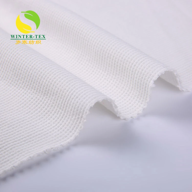 new design eco-friendly fabric jersey for dress breathable 100%polyester fabric