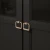 Import New design furniture wardrobe accessories zinc alloy antique drawer pull handles modern square cabinet ring pulls from China