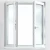 Import New Design Modern Standard Size Custom Top Hung Aluminum Frame Swing Office Awning Casement Window from China