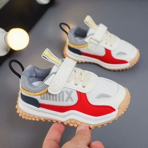 New Girls Casual Shoes Light Mesh Sneakers Toddler Children Walking Breathable Casual Sneaker Boys Outdoor Running Sports Shoes